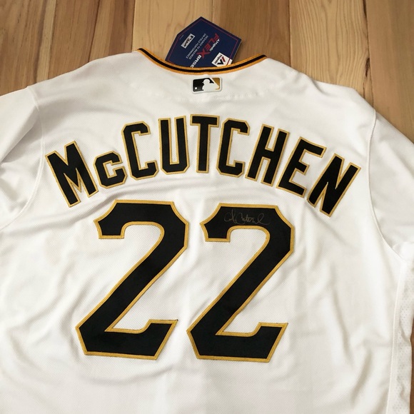 NWT❗️Hand Signed Pittsburgh Pirates Majestic official game jersey - Picture 10 of 10